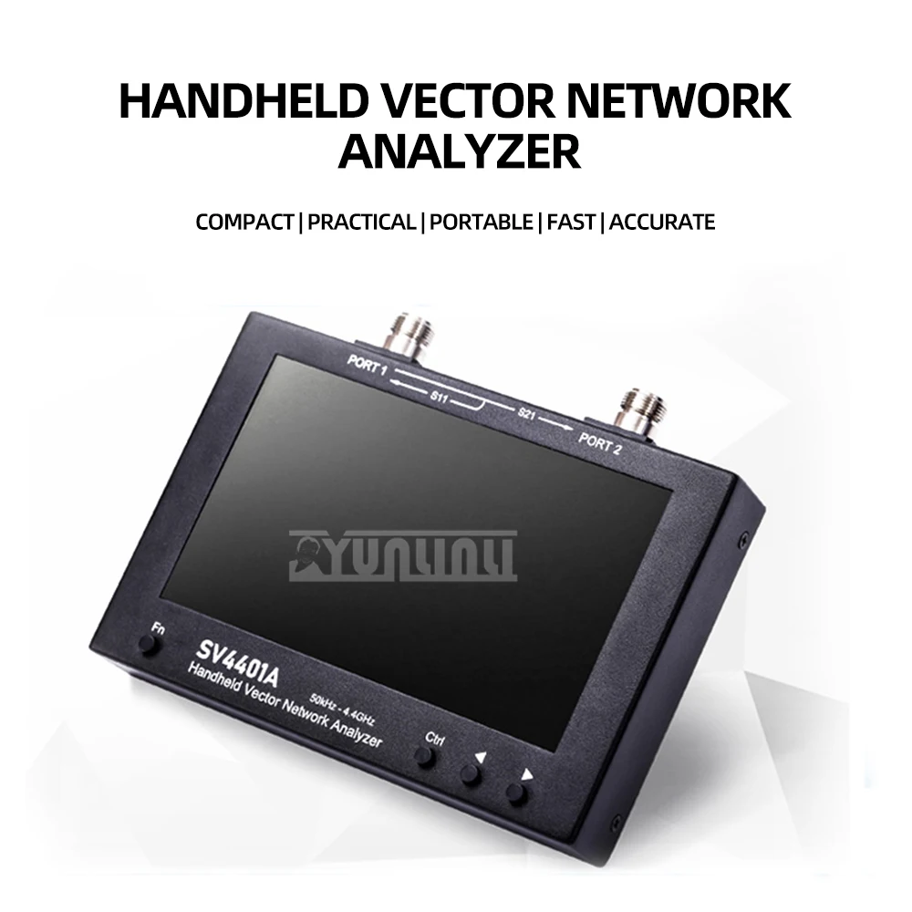 

Handheld vector network analyzer 50 khz-4.4ghz 7 inch touch screen SV4401A network points
