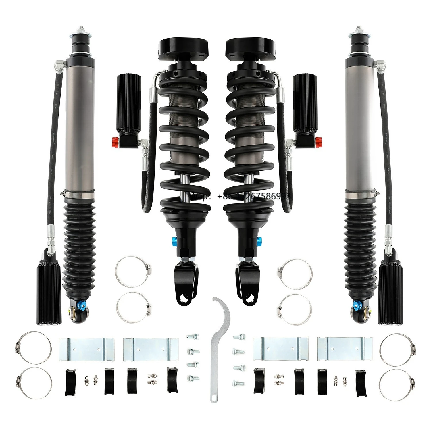 

FAPO PA162970+PA262970 for Baic Bj40 Plus Adjustable Damper Lift 2" Universal Coilover Shocks Coilover Suspension Kit