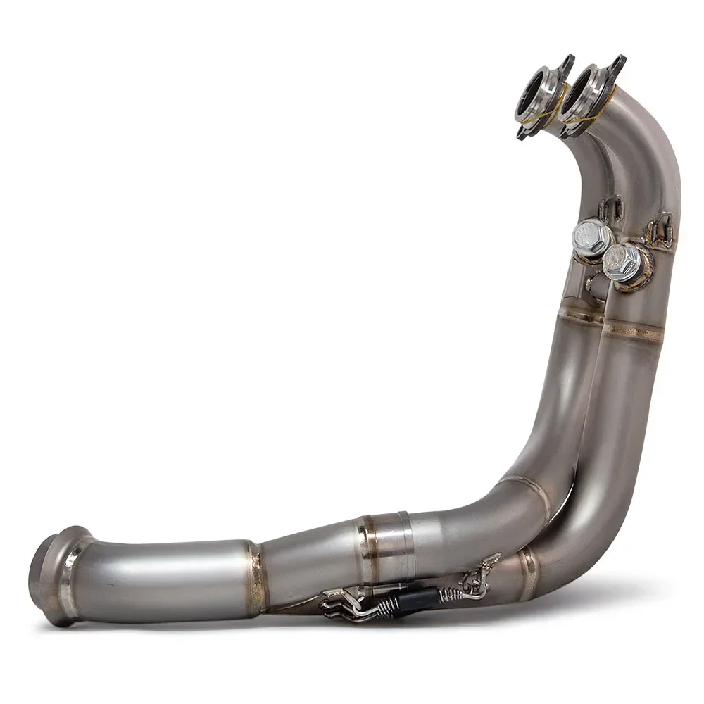 

Motorcycle Exhaust 51MM Titanium Alloy Manifold Front Link Pipe For DUKE 790 890 790ADV 890ADV
