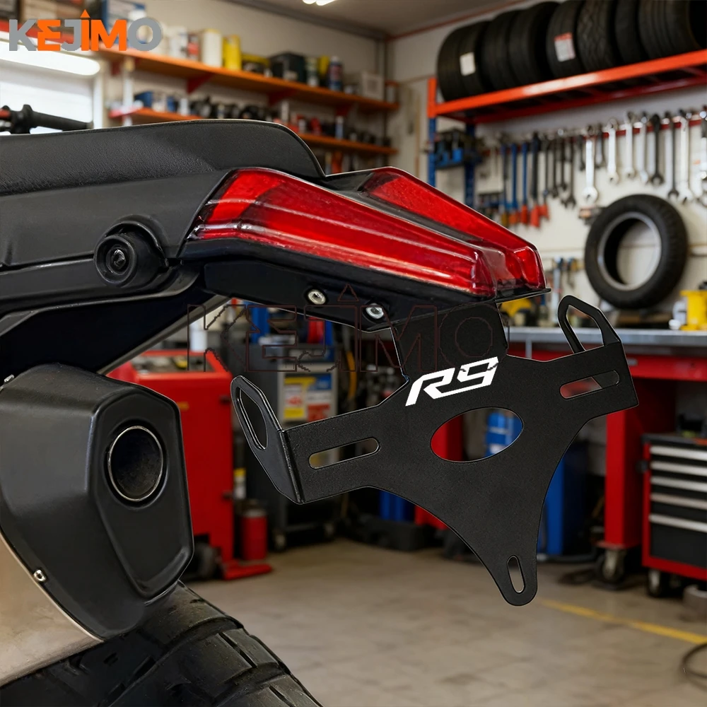 لياماها MT-09 MT09 MT09SP 2024 2025 2026 YZFR9 2025-2026 الخلفية لوحة ترخيص حامل الذيل دعامة إضاءة الحاجز مزيل أطقم