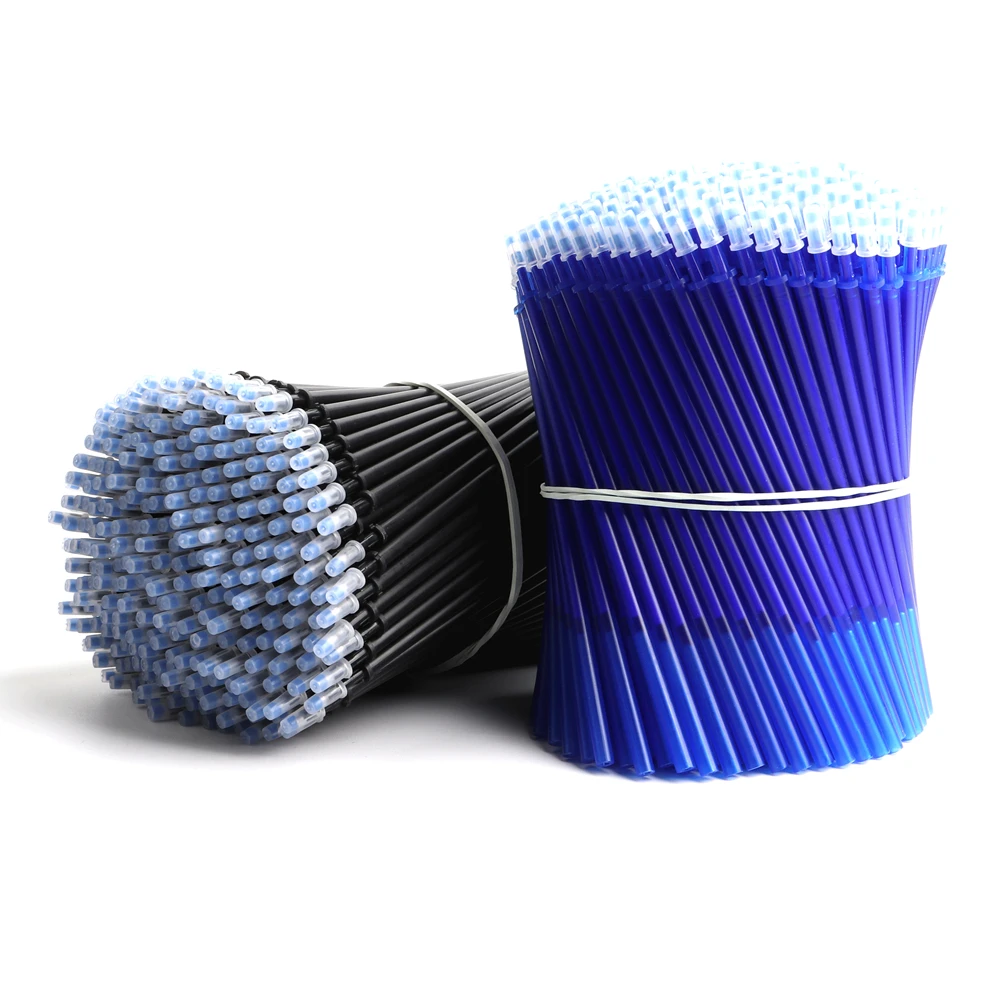 

30Pcs/Set Pen Refill Writing 0.5mm Erasable Pen Refills Rod Blue Ink Washable Handle For School Stationery Office Gel Pen Refill