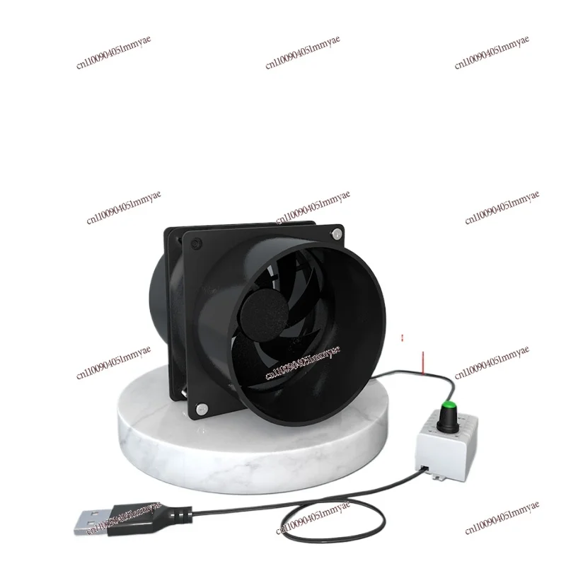 

Range Hood Installation-free Exhaust Fan Speed Regulation Pipe Exhaust Fan