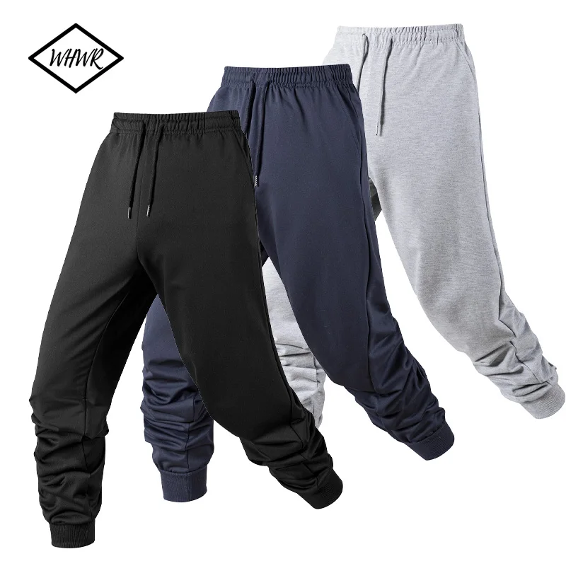 

2025 Men Sportswear Tracksuit Bottoms Skinny Sweatpants Mens Joggers Casual Pants Fitness Trousers Black Gyms Jogger Track Pants
