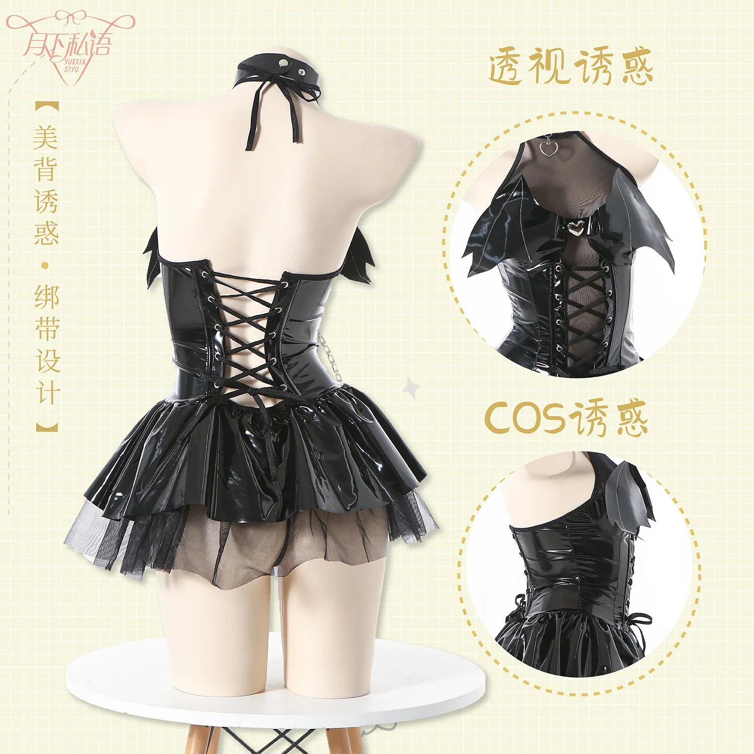 Maid Sexy Dress Outfit Christmas Cosplay Costume Lolita Dress Babysuit Dress Uniform Suit  Women French Servant Disfraz Suit