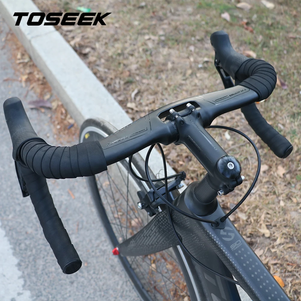 TOSEEK TR1000 Carbon Handle Bar Dirt Bike Handlebar Carbon Handlebar For Road Bicycle