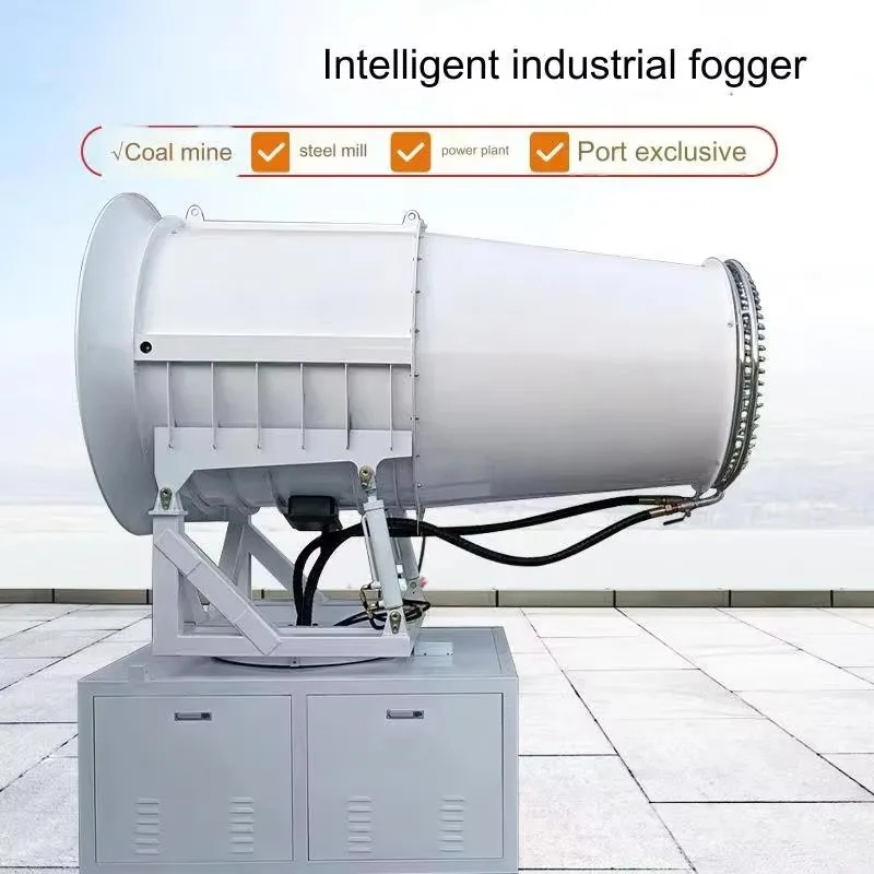 Remote Control Fog Cannon Vehicle Mounted Sprayer Mobile Fog Cannon for Iron Ore Mine Stockpile Dust Control and Cooling