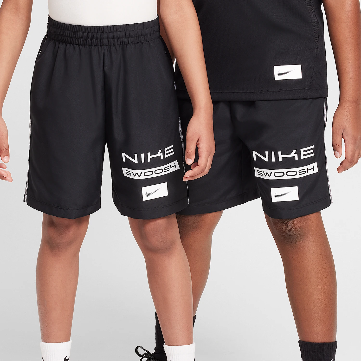 

Дышащие свободные повседневные тренировочные шорты Nike Authentic 2025 Summer Big Kids HJ3801-010