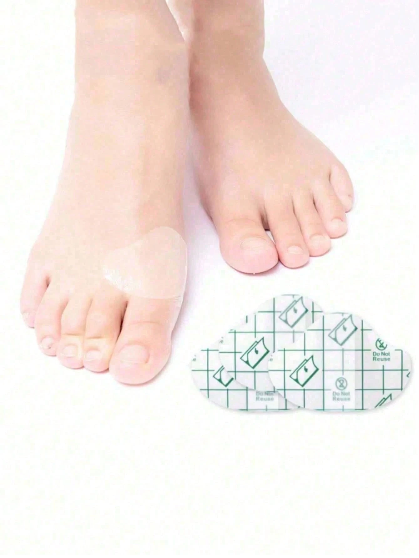 20pcs Silicone Gel Heel Protectors, High Adhesive Foot Care Gel Pads, Transparent Ultra-Thin Heel Blisters Stickers, Waterproof, Suitable For Shoe Insoles, Liners, Shoe Stickers, Essential For Holidays, School Supplies, Travel Accessories, Women Dorm Bath