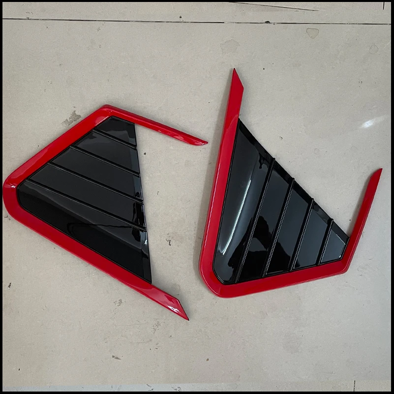 For Hyundai Elantra Avante 2016 2017 Front Fog Light Lamp Vent Cover Sticker Trim Decorate Auto Patrs Accessories