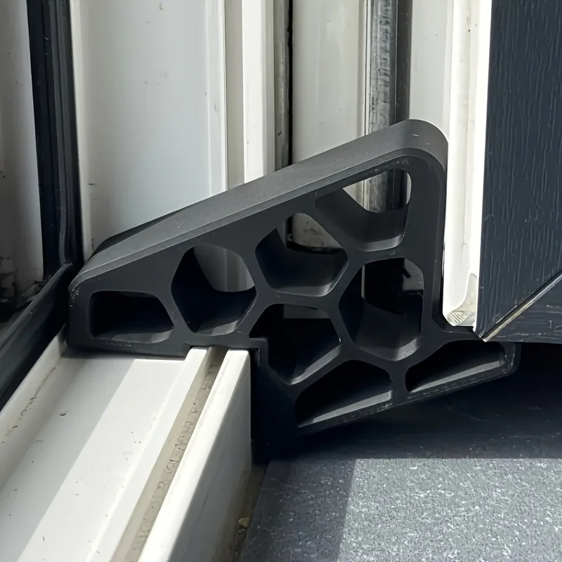 1 Heavy-Duty Wedge Anti-Slip Door Stopper-Suitable for Indoor Use, Easy to Install/Remove,Compatible with Balcony & Window Doors