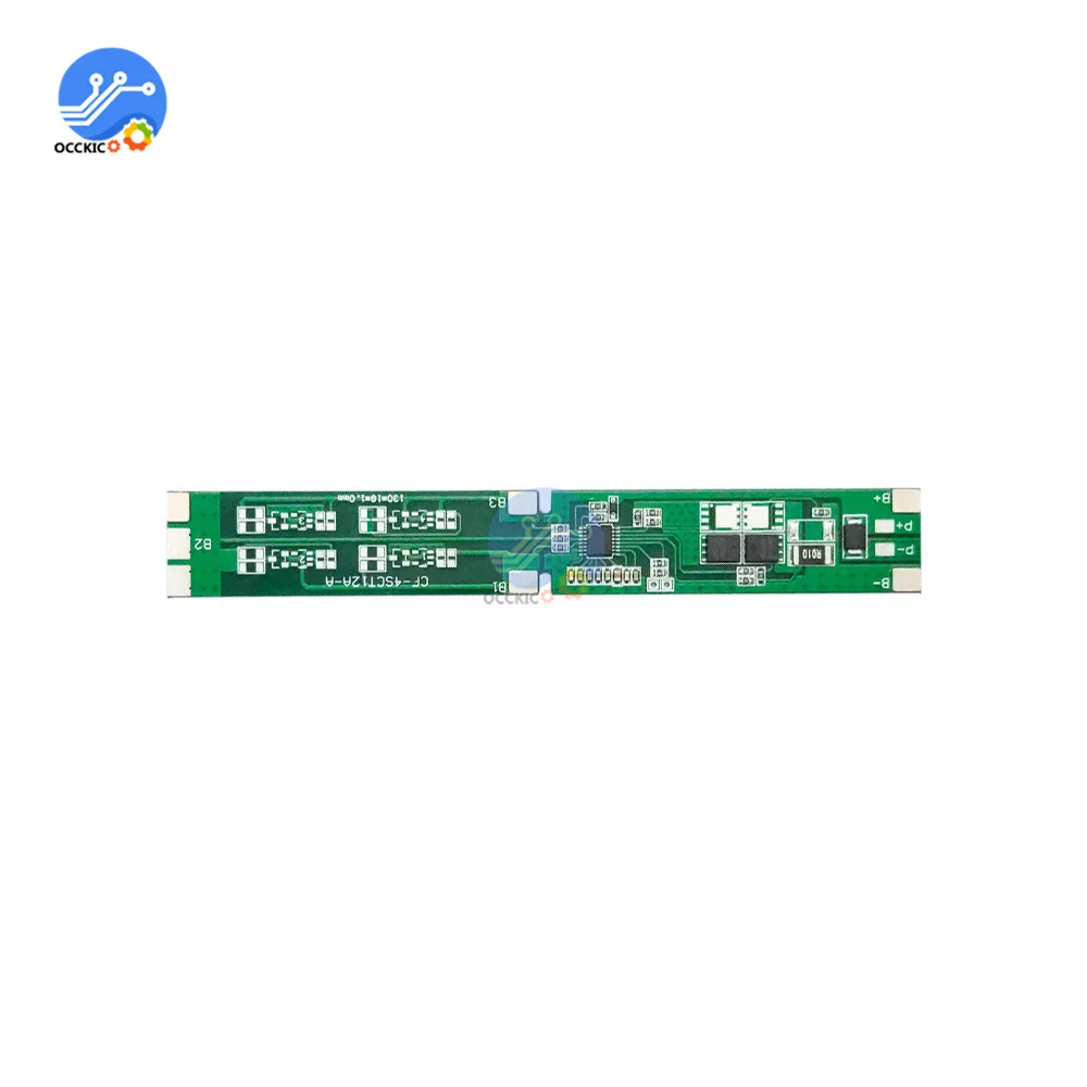 4S 16.8V 6A Li-ion pokrywa baterii litowej moduł tablicy trójskładnikowy ten sam Port PCB BMS moduł baterii litowej bez zrównoważonego