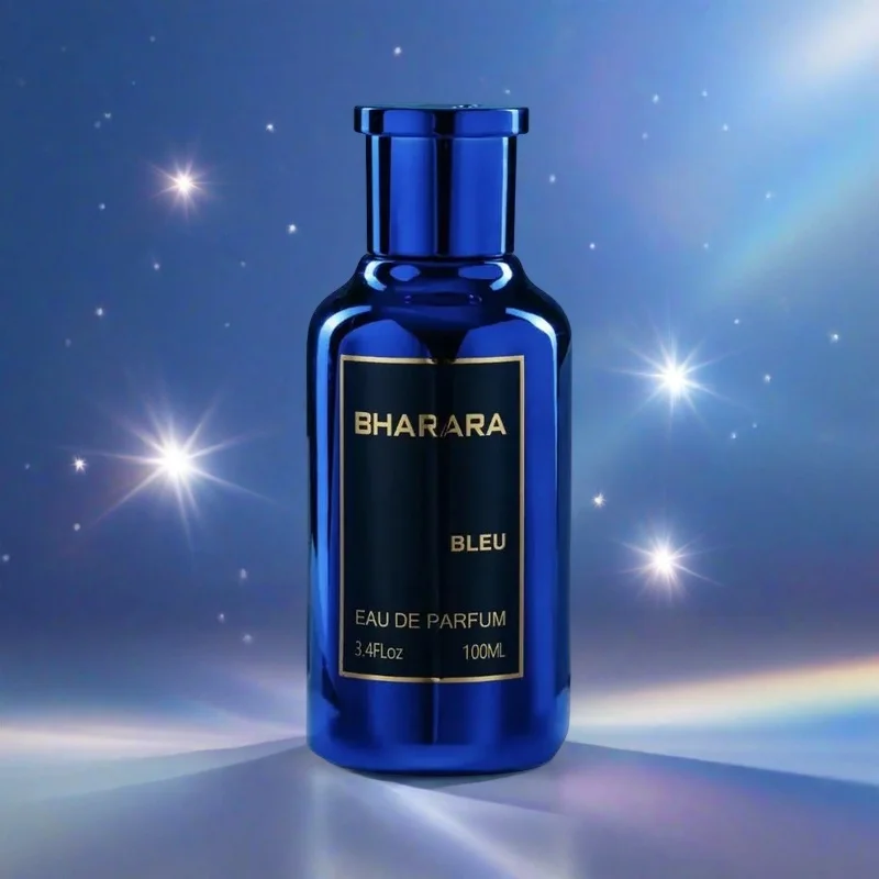 عطر Bharara Double Bleu Eau De للرجال 3.4 أونصة / 100 مل، هذه العطور يجمع بين الروائح الزهرية المختلفة، والعطر الذي يدوم طويلاً. #5
