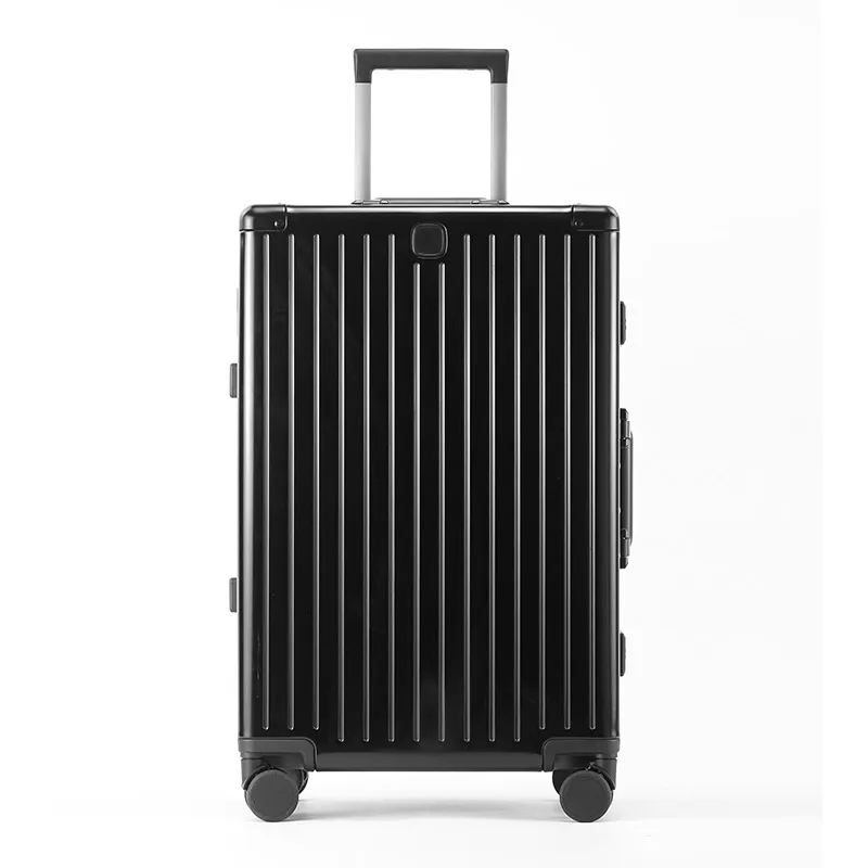 SUSHIMU Reisekoffer aus 100 % Aluminium-Magnesium-Legierung, Rollgepäck, 20/24/28 Zoll Trolley-Gepäck, Handgepäck, Kabinenkoffer 9