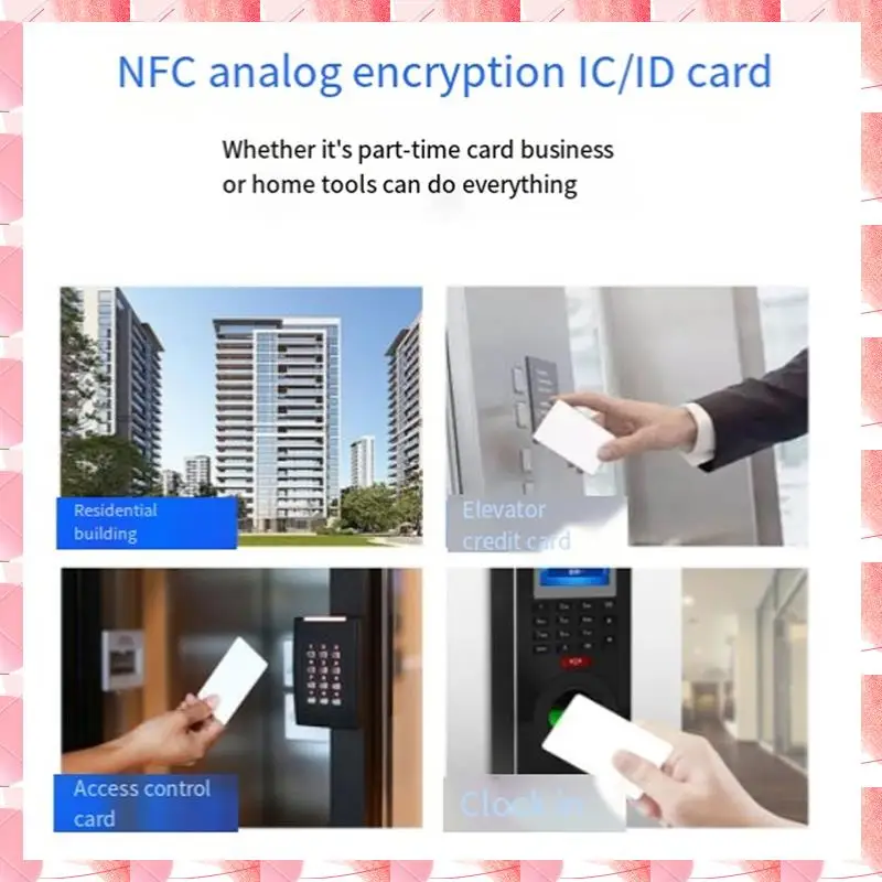 Smart Portable Bluetooth Reader IC/ID Card Reader. Leak Proof. Access Control Elevator Card, Bluetooth 3 Pro Max