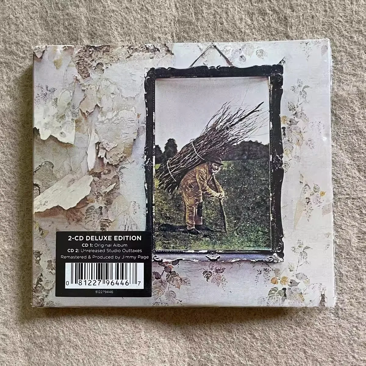 Led Zeppelin IV Edición Deluxe de 2 CD, Álbum de Música Remasterizado con Trasladados de Estudio Sin Publicar para Coleccionistas y Fans del Rock