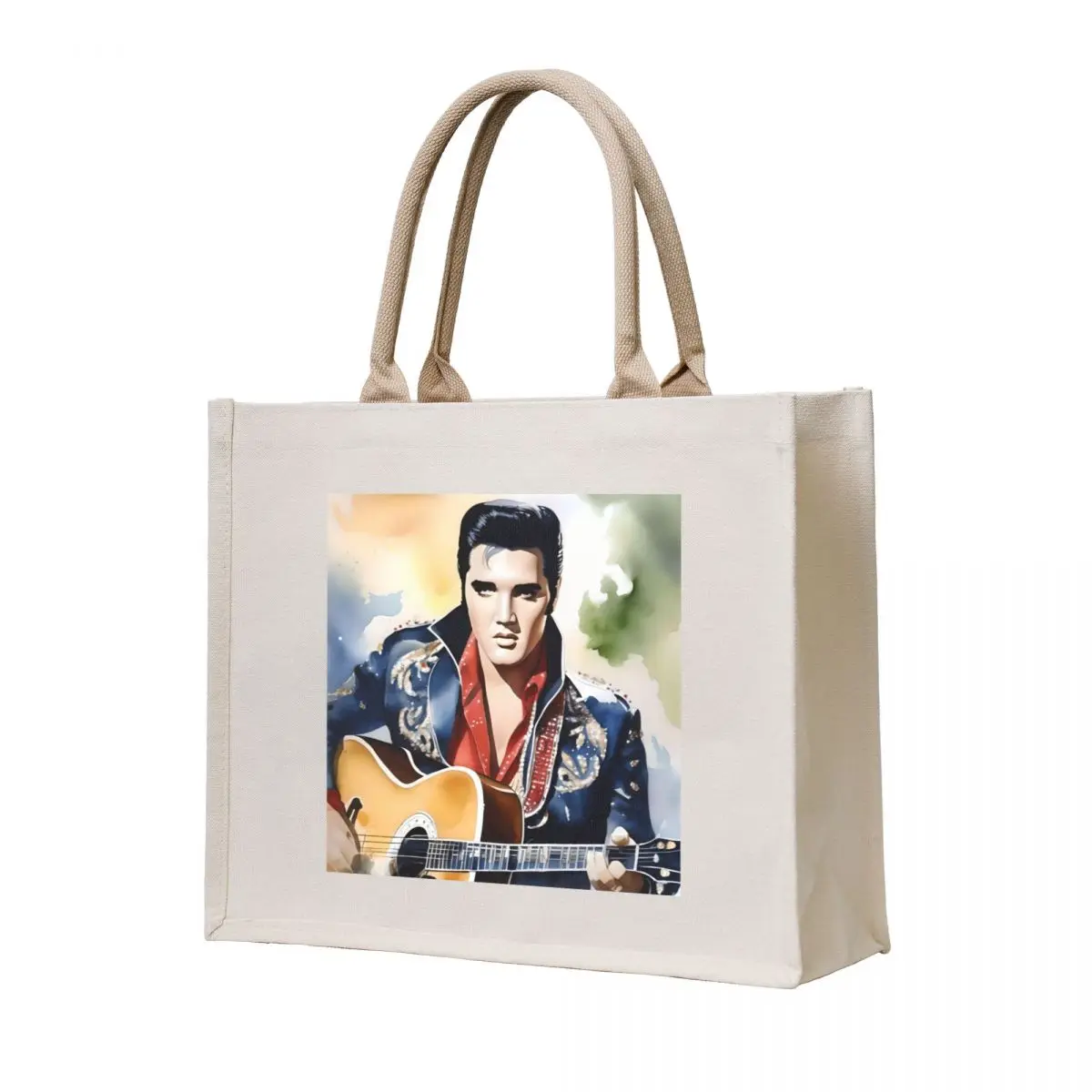 

Memories of Memphis The King's Birthday Portrait A Tote Bag cute pouch bag shopper bag women personalized tote