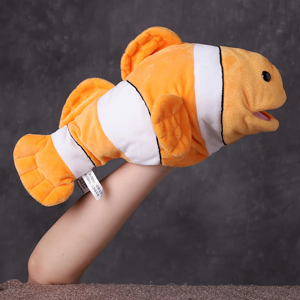 개구리 동물 봉제 악어 손 인형 광대어 인형 어린이 귀여운 부드러운 장난감 이야기 놀이 인형 어린이 및 어린이를위한 선물