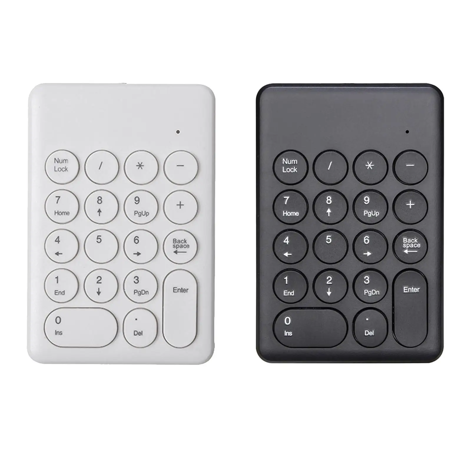 18 Keys Wireless Numeric Keypad with USB Receiver for Desktop PC Financial