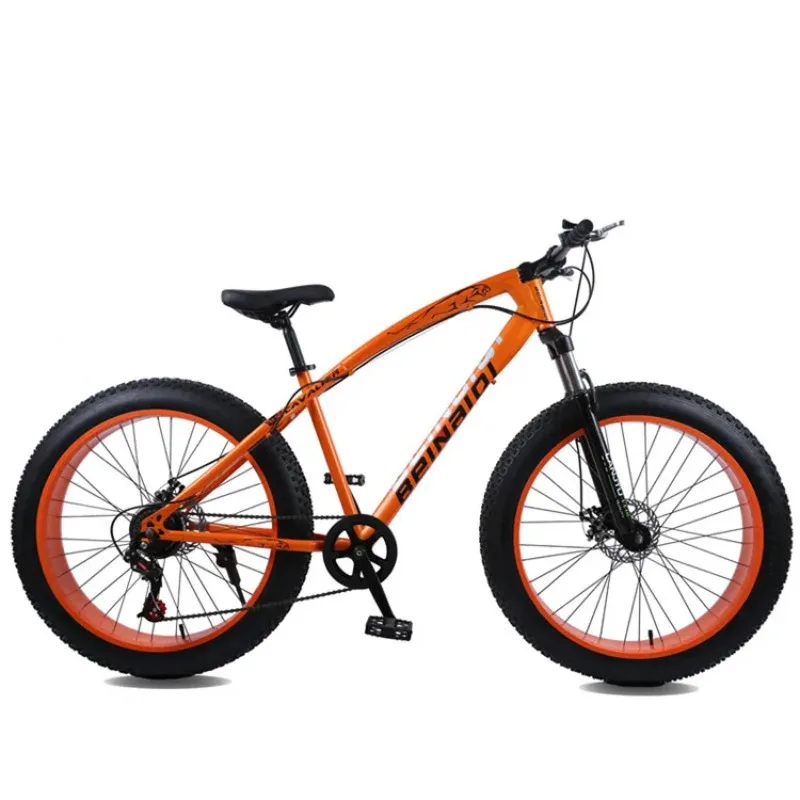 

Top Quality New Fashion 26'' Fat Tire Bicycle/mtb Mountain Bike With Powerful Double Disc Break Mountain Bicycle