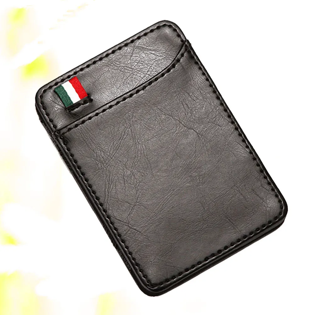 1pc Flip Multi Pocket Creditcardhouder Lichtgewicht reisportemonnee voor heren Autopakket Organizer