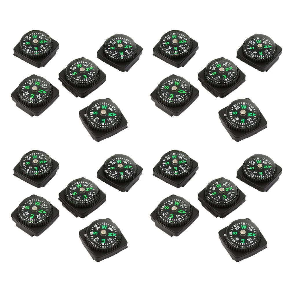 

25pcs Compass Mini Navigation Compass Tool for Camping Hiking Survival Lightweight Portable Small