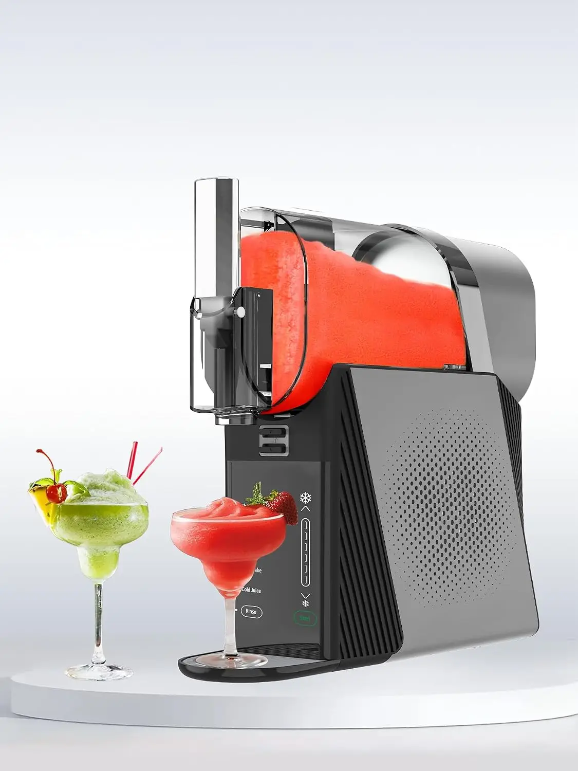 Slushy Machine for Home,6 Presets & Texture Control,Self Clean,No Ice Needed Frozen Drink Maker,Fast Freezing Margarita