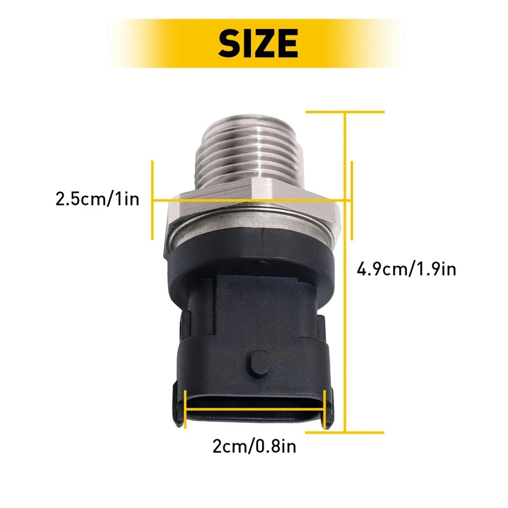 Czujnik ciśnienia paliwa do Dodge 2500 3500 Diesel 5.9L, kompatybilny z silnikami Cummins, OEM 0281006425 3949988