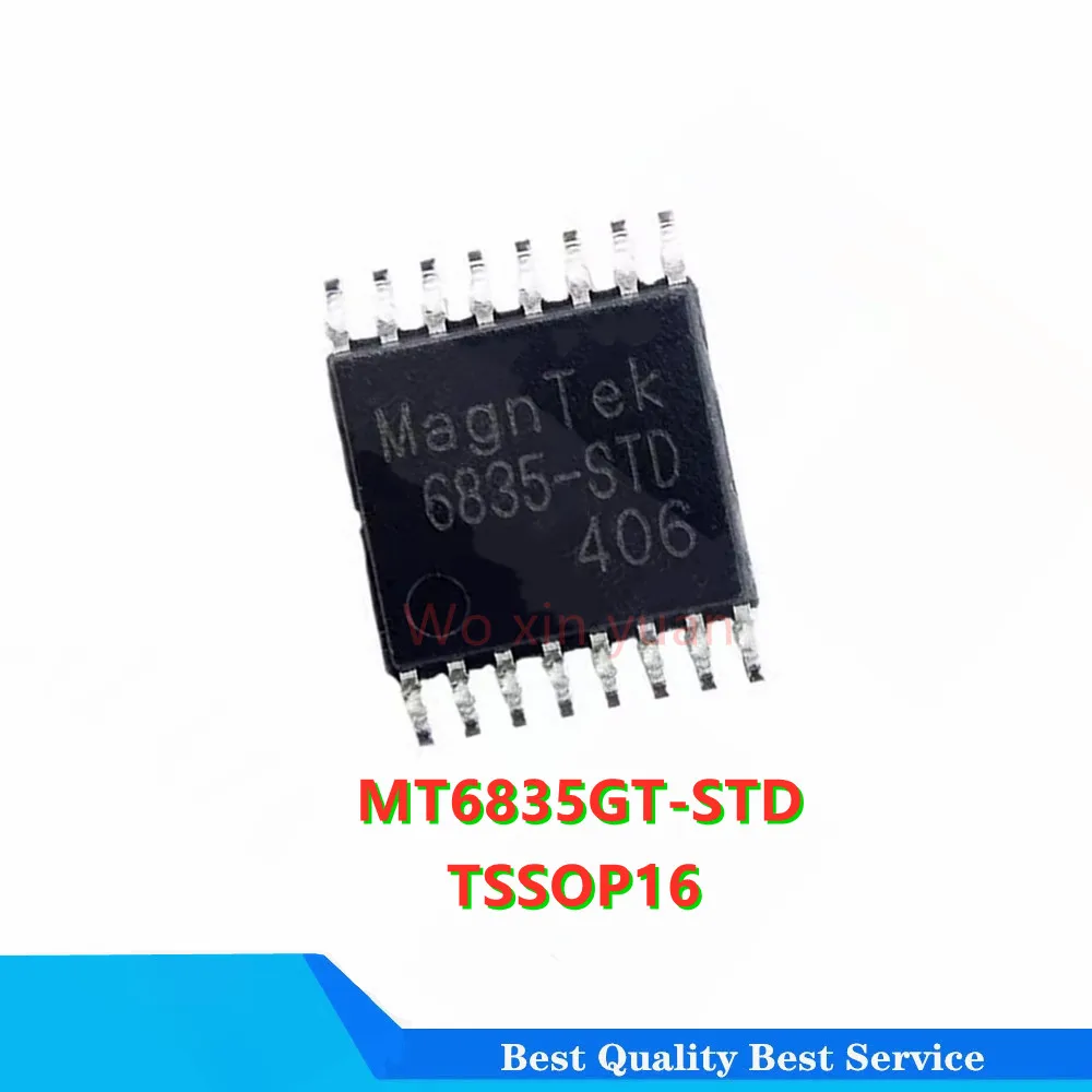 

New original MT6835GT MT6835GT-STD 6835-STD TSSOP16 high-speed magnetic angle encoder decoder chip