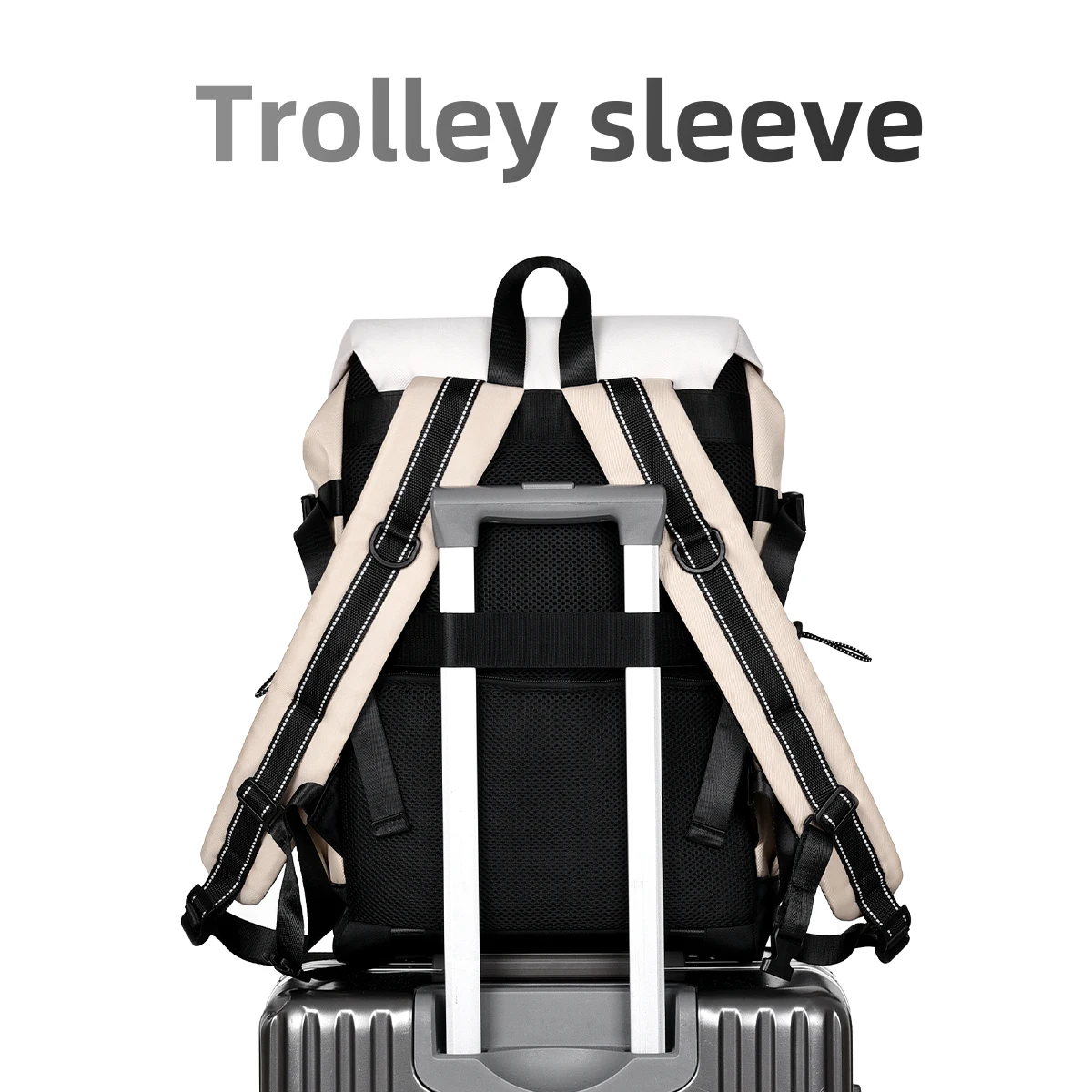 Zaino da trekking di grande capacità Borsa da scuola Studente universitario da viaggio Zaino da alpinismo Borsa per computer leggera Sport maschile Campeggio all'aperto Vacanza Affari