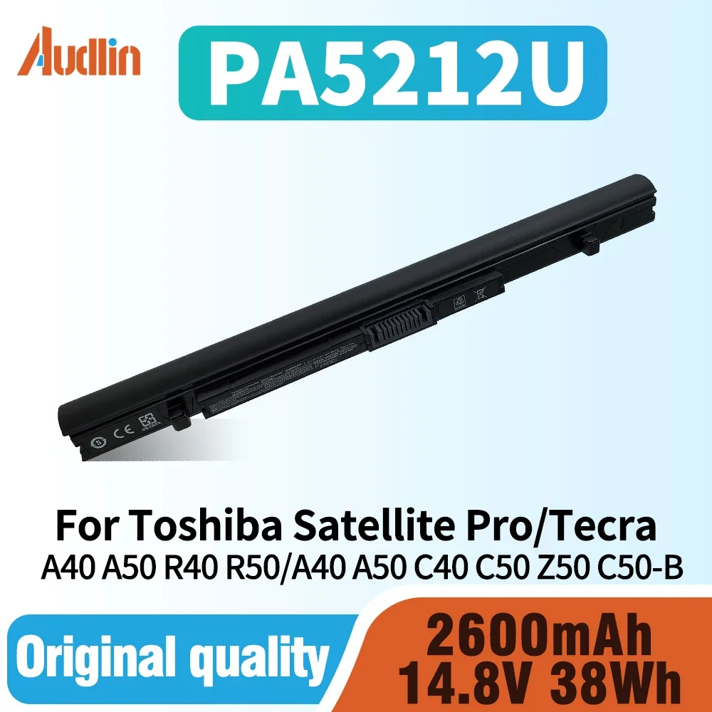 

PA5212U-1BRS Laptop Battery for Toshiba Tecra A40 A50 C40 C50 Z50 C50-B A40-C A50-C Toshiba Satellite Pro A40 A50 R40 R50 R50-B