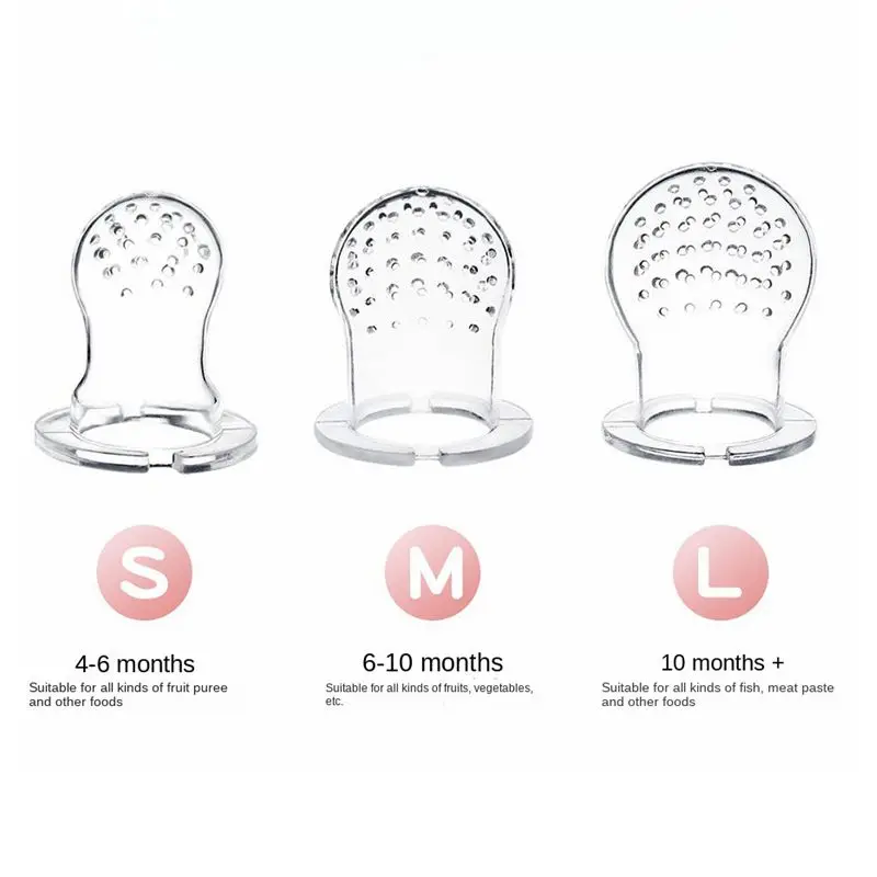 3 In 1 Babyvoeding Voeden Lepel Sapcentrifuge Fopspeen Cup Zuigfles Silicone Gum Fruit Groente Bite Eten extra