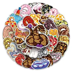10/30/50PCS Cartoon Cute Small Snake Stickers Animals Kawaii DIY Car Skateboard Laptop Motor Graffiti Sticker Decals Kid Toys