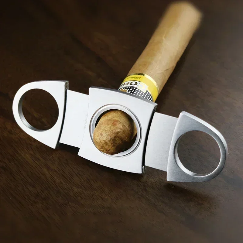 Cigarcutter Cigars Accessories Cigar Ashtrays Round Cigar Cutter Luxury Ashtray Set Accesories Lighters Smoking Household Home