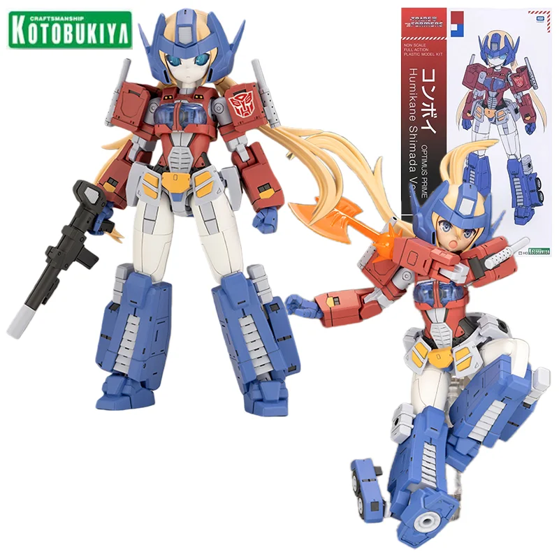 

Kotobukiya Frame Arms Girl OPTIMUS PRIME Mobile Suit Girl Humikane Shimada Action Figures The Transformers Anime Model Kit