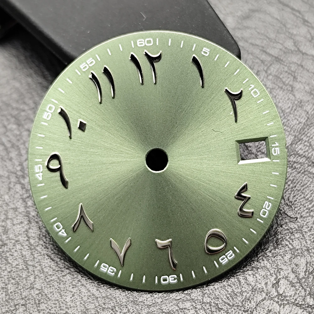 28.5mm Watch Face With Arabic Numeral For NH35 Movement Watch Dial Mod Parts Replacement Accessories