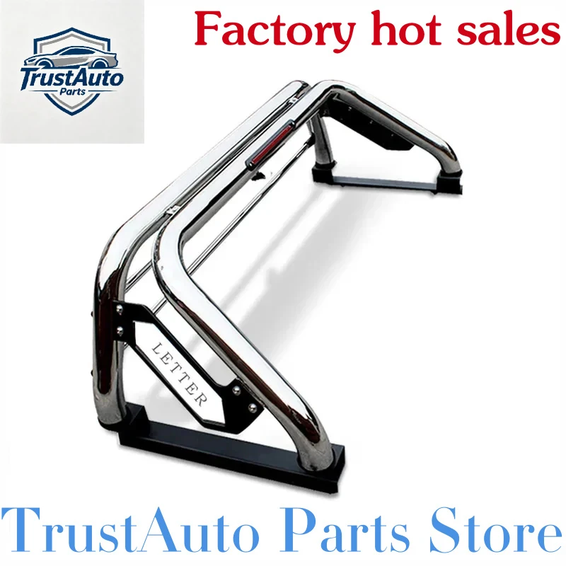 

Items In StoreTop Quality Hot Selling Silver Color With LED Roll Sport Bar Hilux Vigo D-Ranger