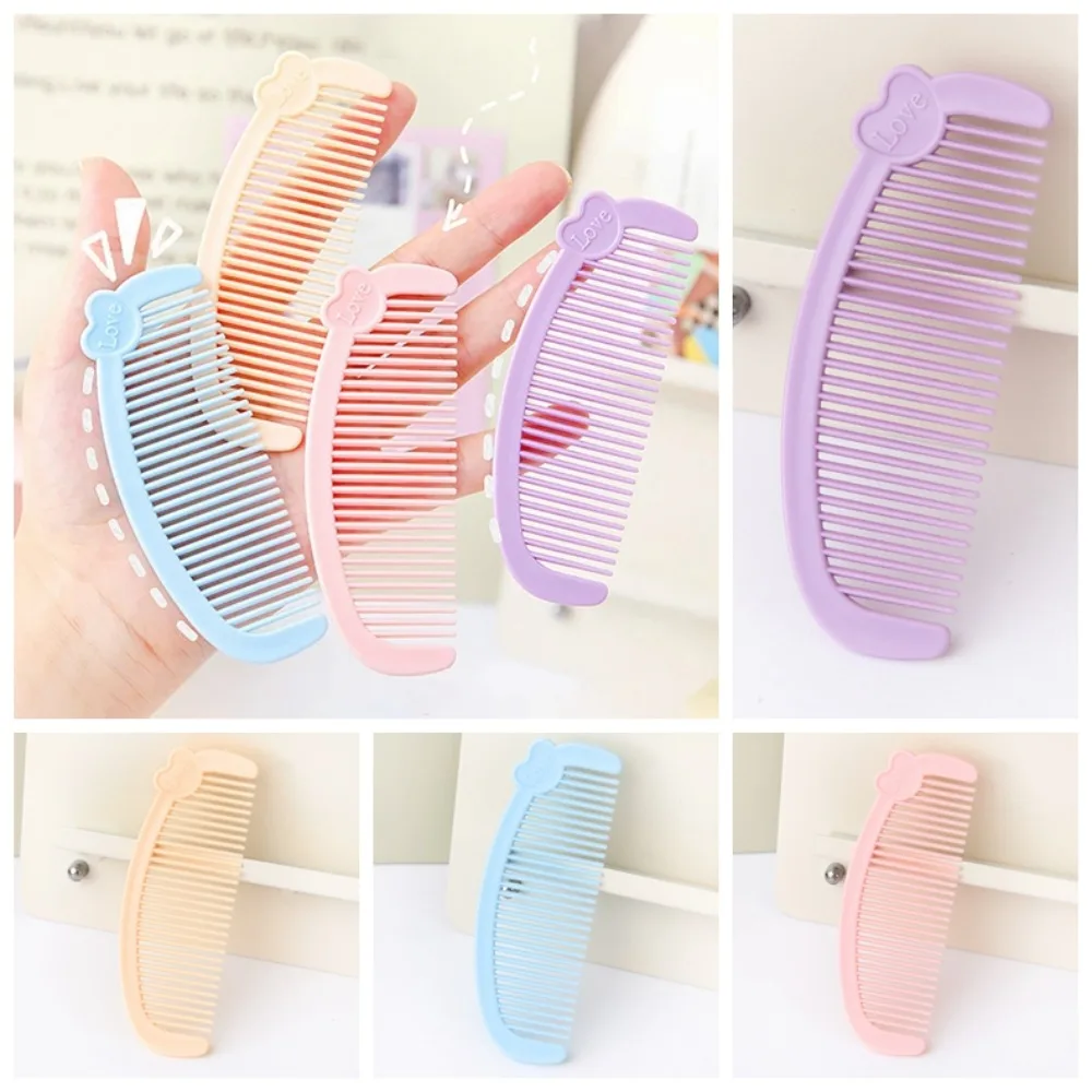 Child Daily Care Hair Care Mini Comb Love Smooth Cute Hair Comb Portable Cute Kids Hair Brush Children/Kids