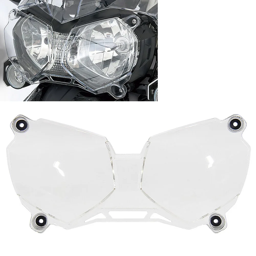 Motorcycle Acrylic Headlight Shade Lamp Shade For Tiger 800 XC XCX XR 2011 2012 2013 2014 2015 2016 2017 2018