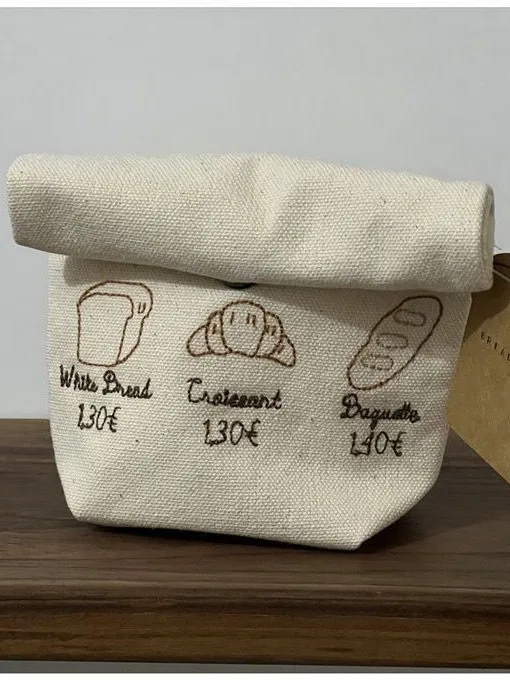 Bienenwachs-Brotbeutel, wiederverwendbare Back- und Aufbewahrungsbeutel in Lebensmittelqualität mit Clip-Design, geschmacksneutrale Backutensilien für Nüsse, Snacks, Brot – Detail 12