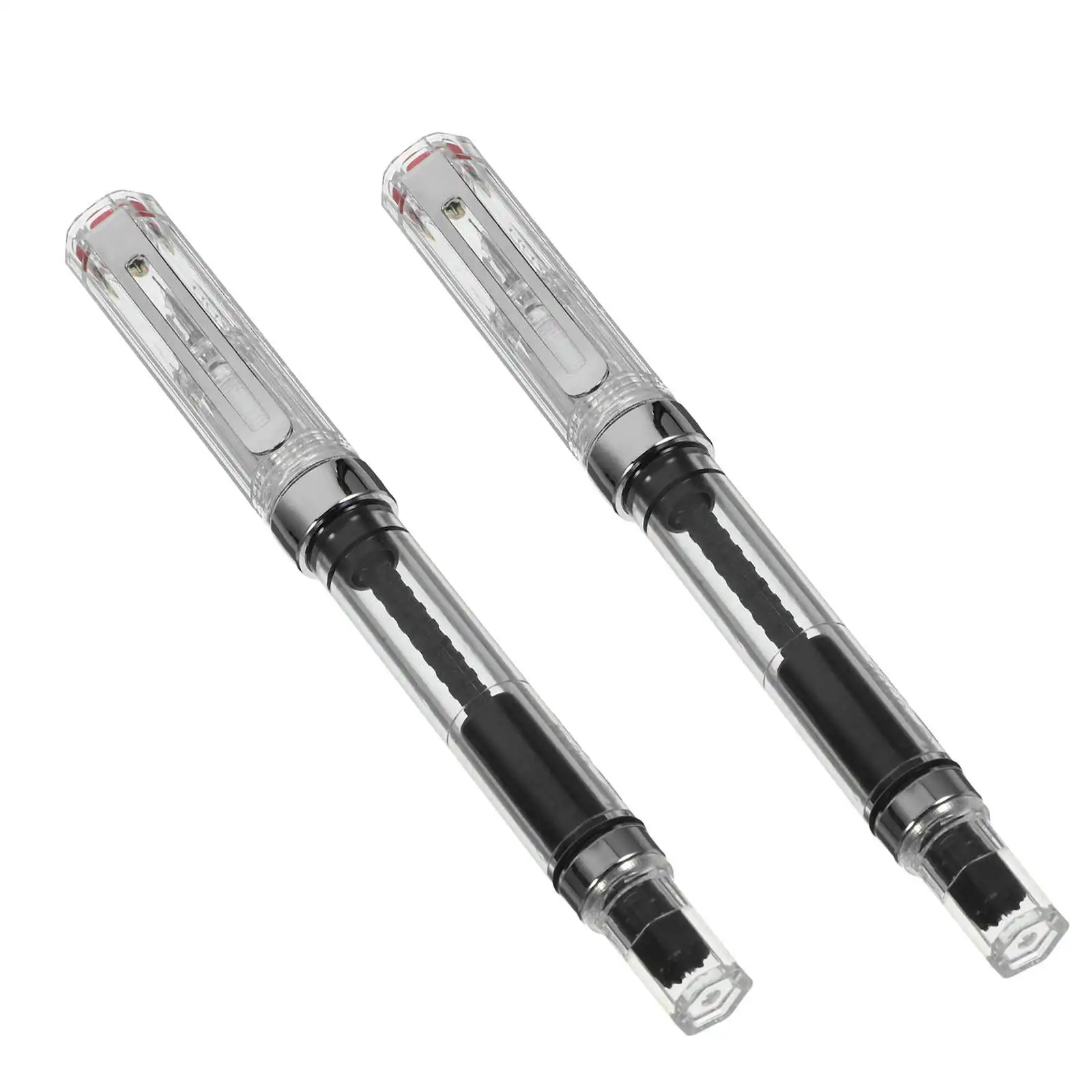 

2 шт. офисная перьевая ручка портативный плавный поглотитель чернил для письма идеально подходит для каллиграфии бизнес-подарок школьный офис