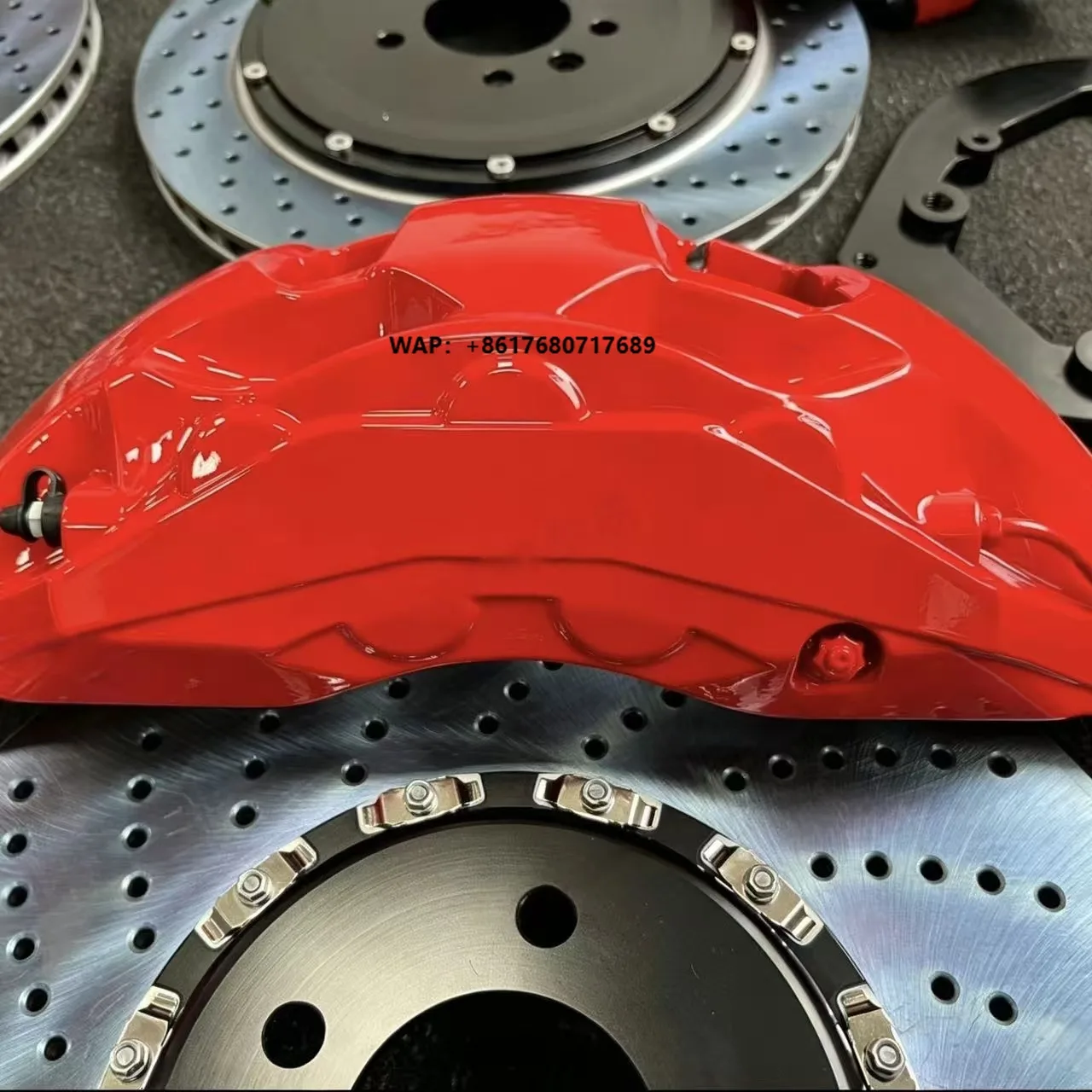 

CCB Ceramic Rotors 10 Pot Big Brake Kit and GT4 Dual Caliper Macan X3M A6 A7 Golf Jetour