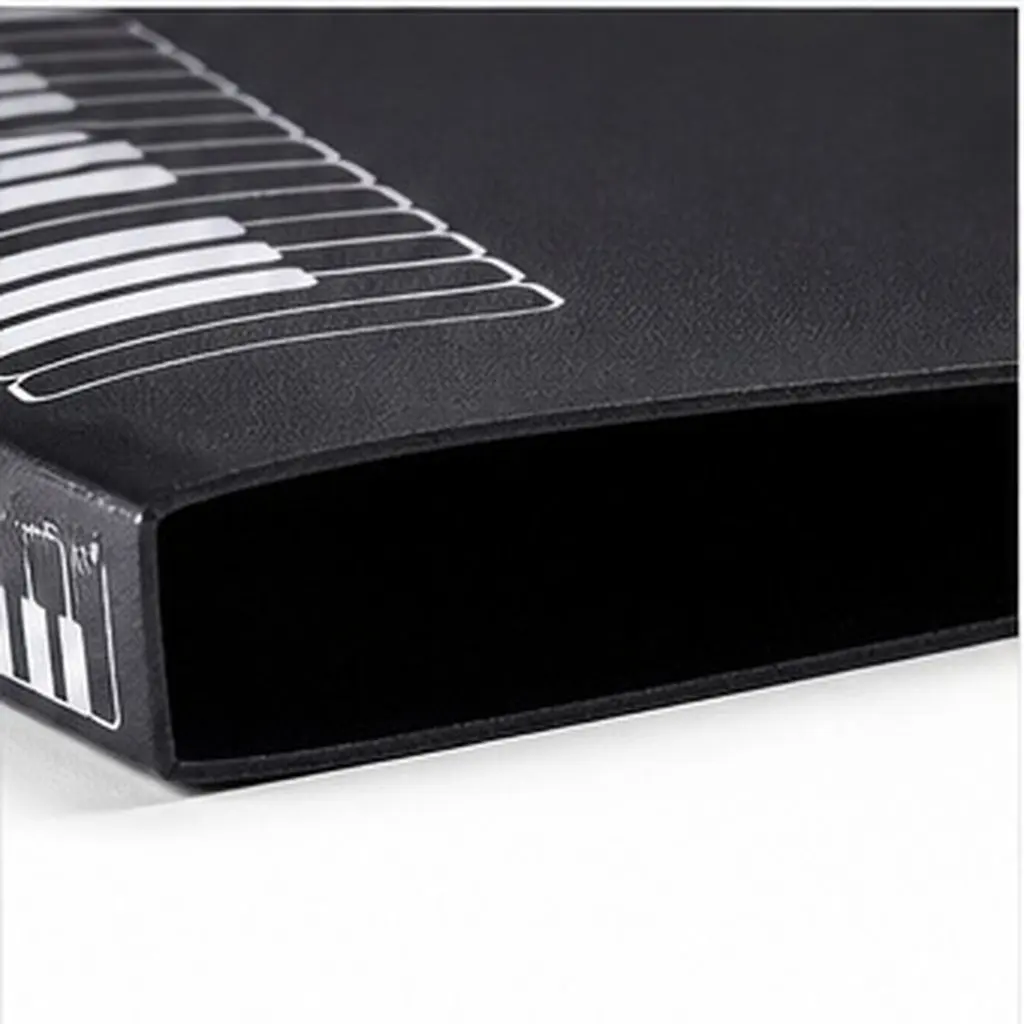 Sheet Music File Folder 2 Pack Durable Organizer for Handouts Notes Receipts Recipes Office Study