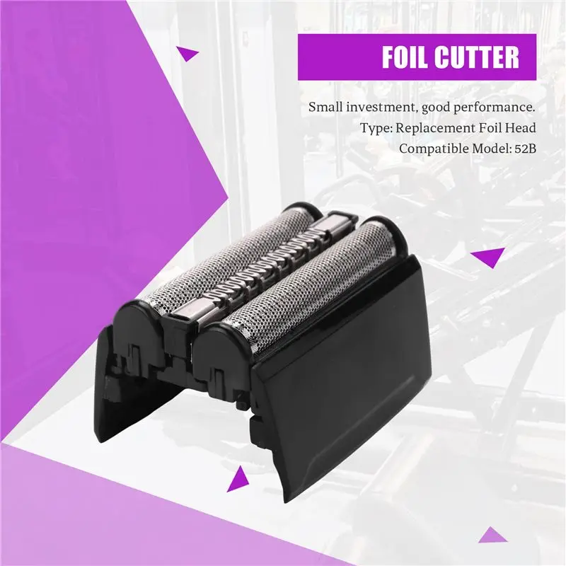 Limited Edition New Replacement Foil Cutter Shaver Head For Braun 52B Series 5 5070 5090 Good Performance Replacement Foil Head