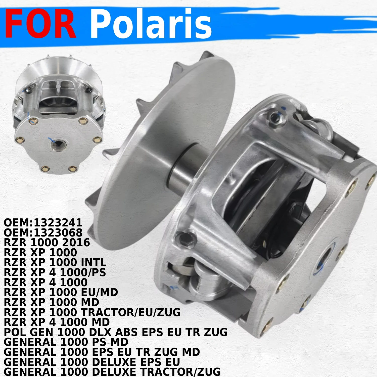 

Motorcycle Complete Rear Clutch assembly For Polaris RZR XP 1000 INTL 4 1000/PS EU/MD MD TRACTOR/EU/ZUG OEM:1323241 OEM:1323068