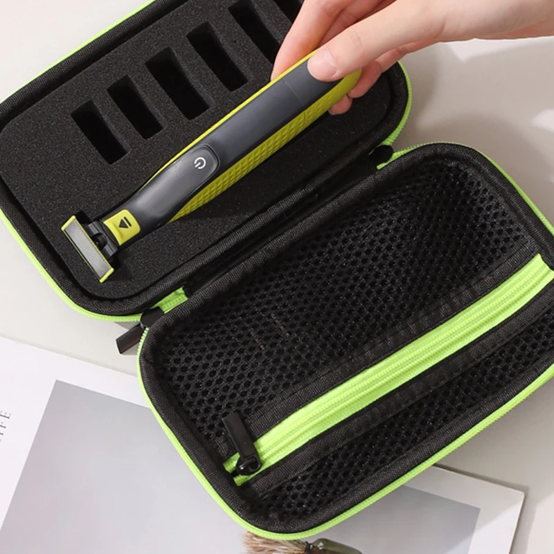 Men's One Blade Electric Shaver Case, Shockproof Carrying Storage for Razor