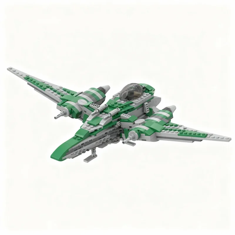 450 деталей MOC Slayn Korpil VIC 5 Corvus Snubfighter: Конструктор, развивающая игрушка, рождественский подарок, креативный обучающий конструктор