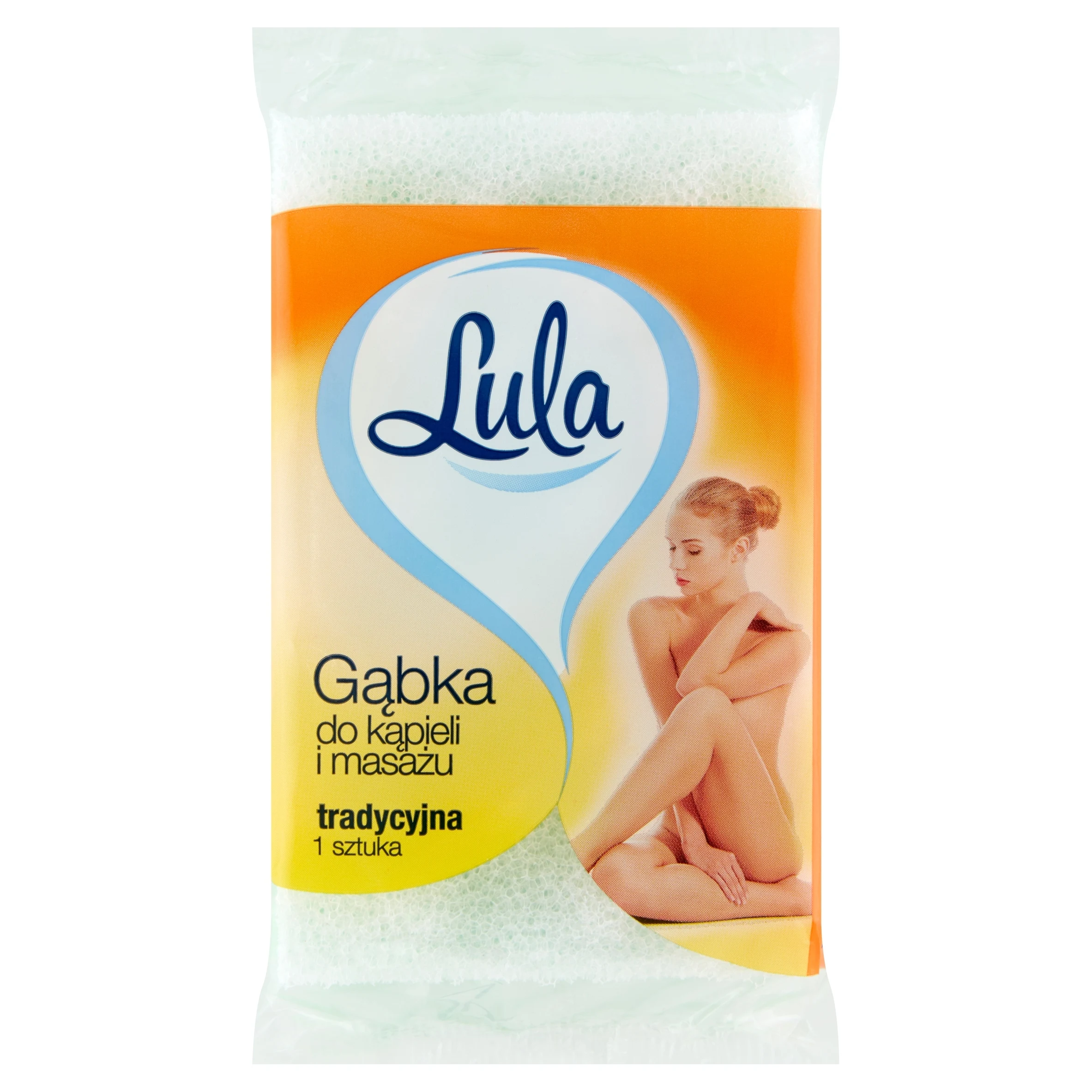 LULA traditionele bad- en massagespons met peelinglaag 1 st.