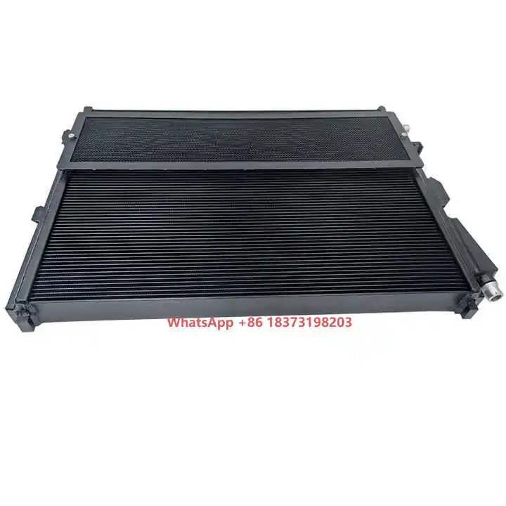 

Good Quality Practical OE 17118095285 17118095283 Car Cooling System Black High-quality Aluminum Radiator for M2 48V