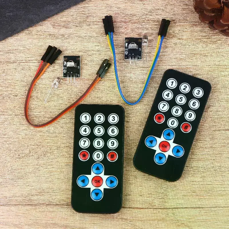 Picture 7: 1Set HX1838 Infrared Remote Control Module Wireless IR Receiver Module DIY Kit HX1838 For Arduino