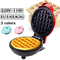 Electric Mini Waffles Maker Machine Kitchen Cooking Appliance for Kids Breakfast Dessert Pot Small Fried Eggs 110V/220V